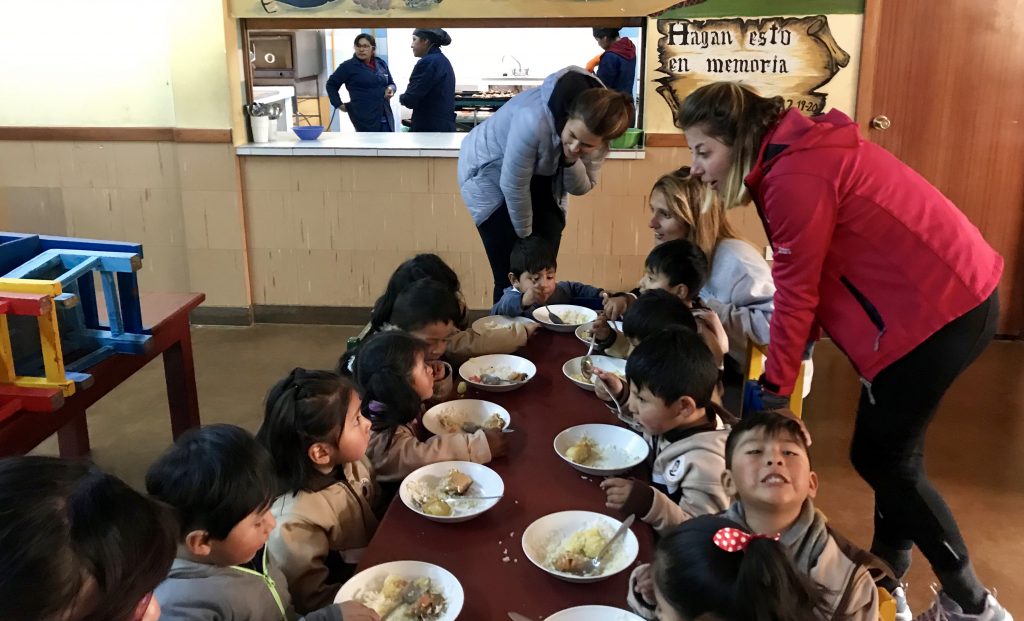 Bienvenida y encuentro de voluntariado en El Alto de la Paz (Bolivia)