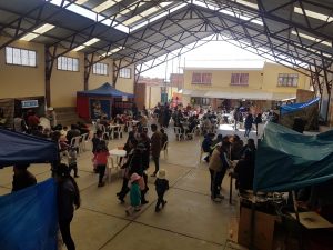 Kermesse solidaria en el Centro San Francisco de Asís de El Alto (Bolivia)
