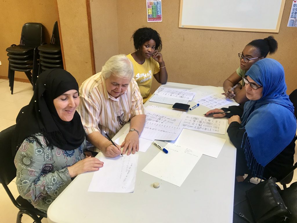 Inicio de curso de Meraki, nuestro proyecto de alfabetización en Palma.