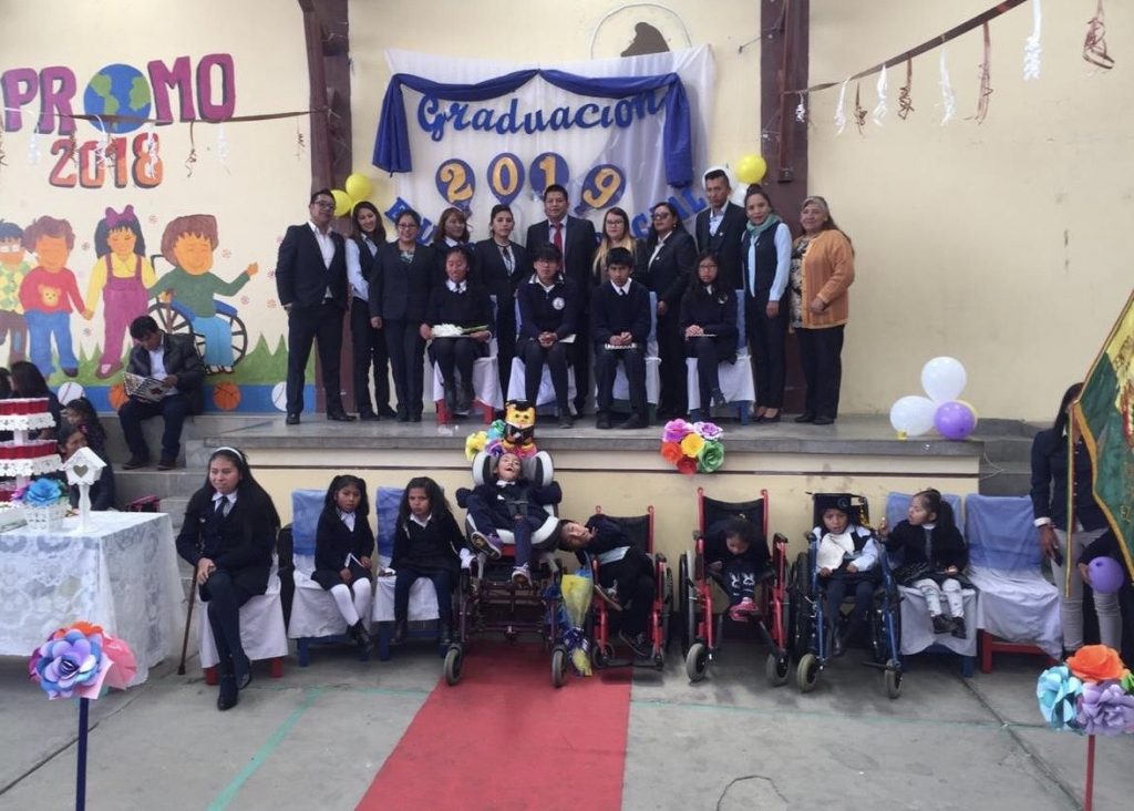 Graduación 2019 en el Centro San Francisco de Asís de El Alto (Bolivia)