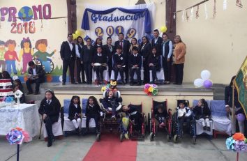 Graduación 2019 en el Centro San Francisco de Asís de El Alto (Bolivia)