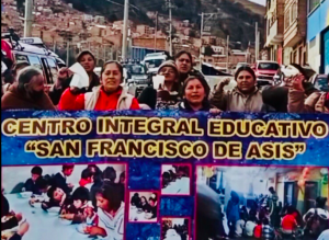 Proyecto de nutrición del Centro Integral San Francisco de Asís en La Paz (Bolivia)