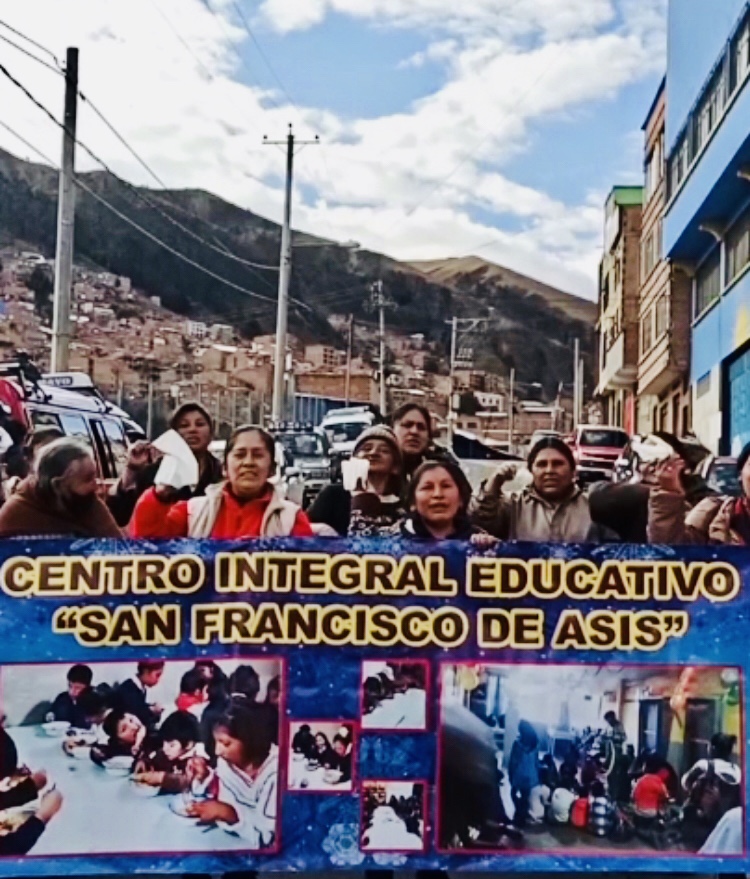 Proyecto de nutrición del Centro Integral San Francisco de Asís en La Paz (Bolivia)