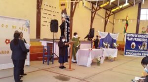 Celebración del día de San Francisco de Asís en El Alto y la Paz (Bolivia)