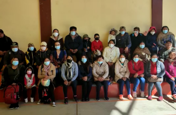 Celebración del día de San Francisco de Asís en El Alto y la Paz (Bolivia)