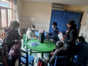 Comienzo del curso 2022 del Área Especial en el Centro San Francisco de Asís de El Alto (Bolivia)